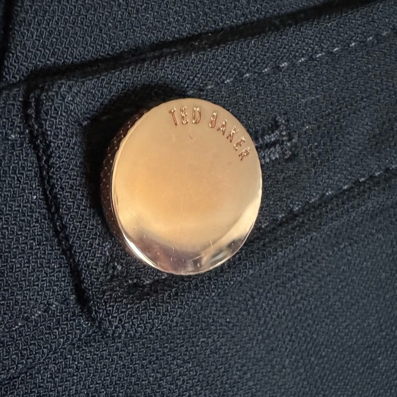 TED BAKER - Cerisad Faux-Wrap Dress size 1 - Picture 4 of 8